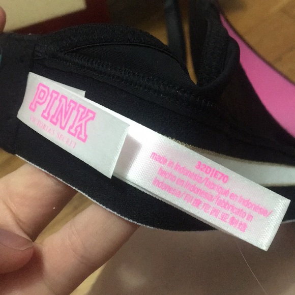 NEVER WORN PINK wireless bras 32D push up - Picture 4 of 6